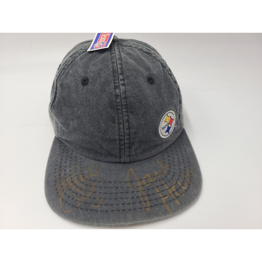 Vintage Pittsburgh Steelers Jack Ham Signed Autographed New Era Hat Cap Men NFL